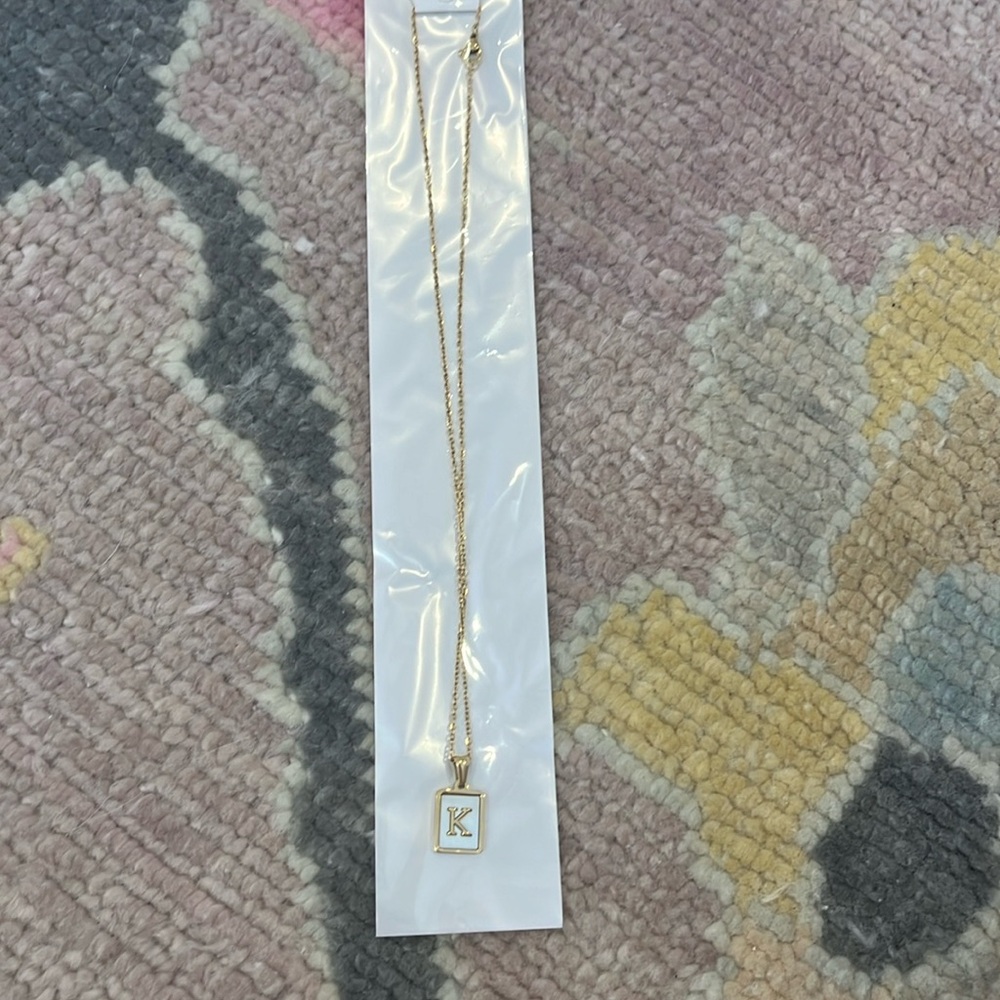 Stainless Steel K necklace